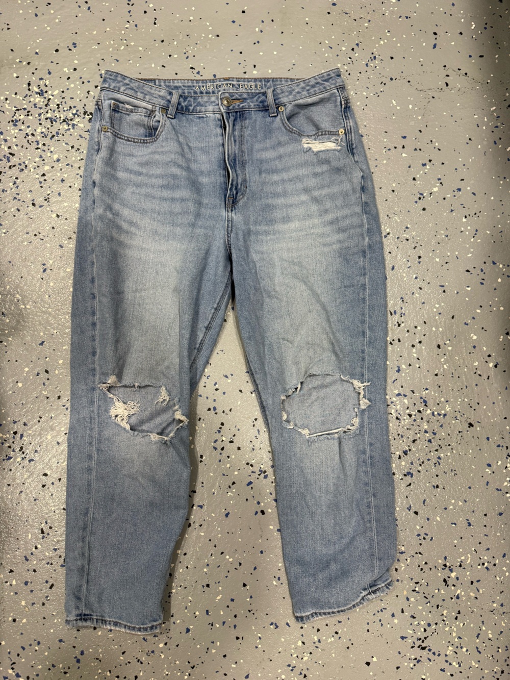 American eagle mom jeans 14 short
